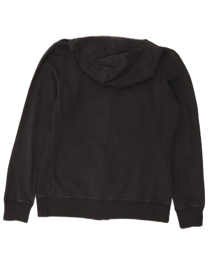 Suéter feminino Nike com capuz e zíper UK 16/18 XL preto algodão