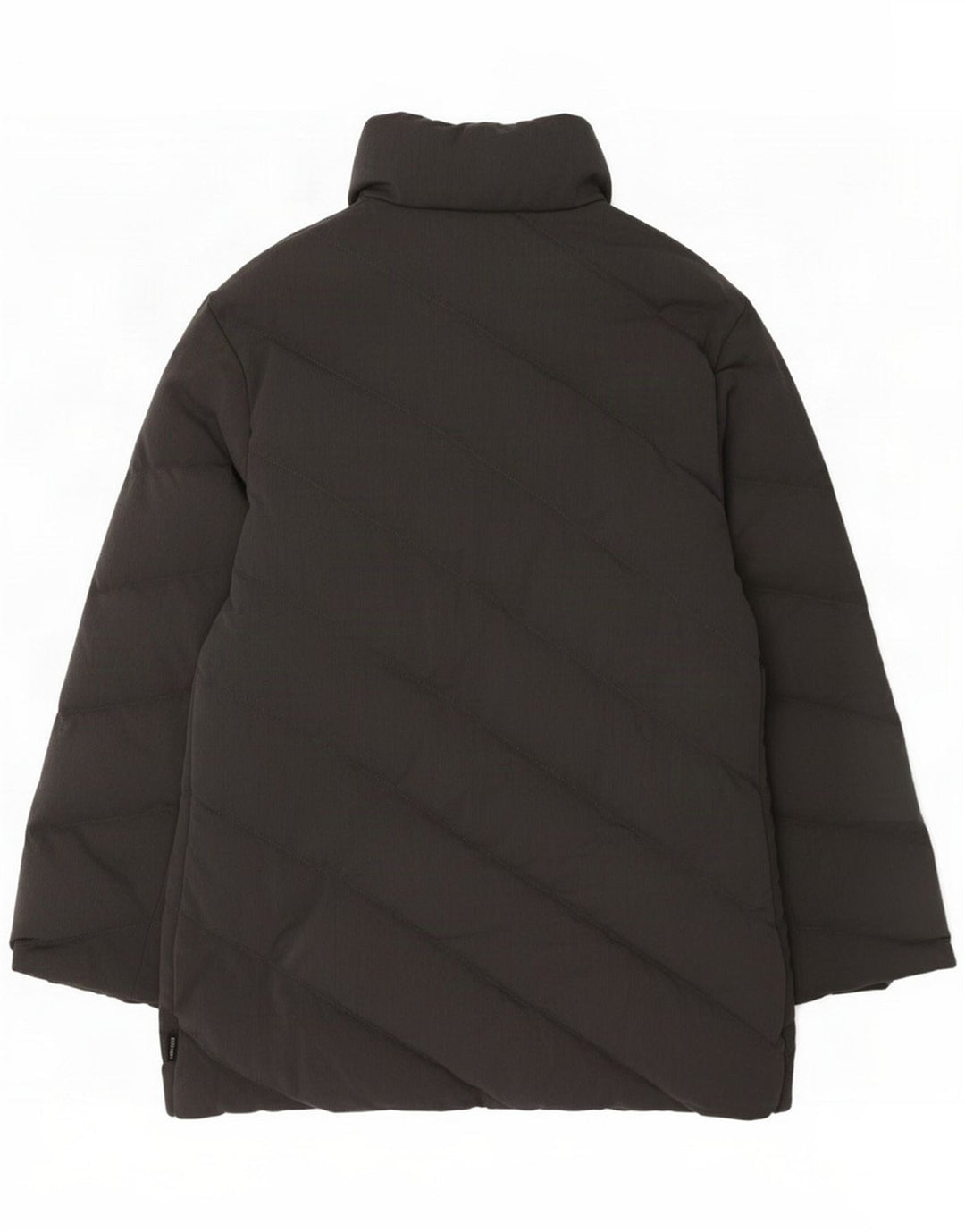 Moncler Casaco acolchoado feminino tamanho 4 cinza grande