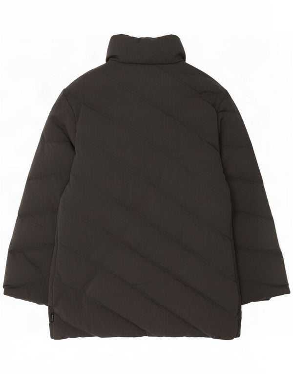 Moncler Casaco acolchoado feminino tamanho 4 cinza grande