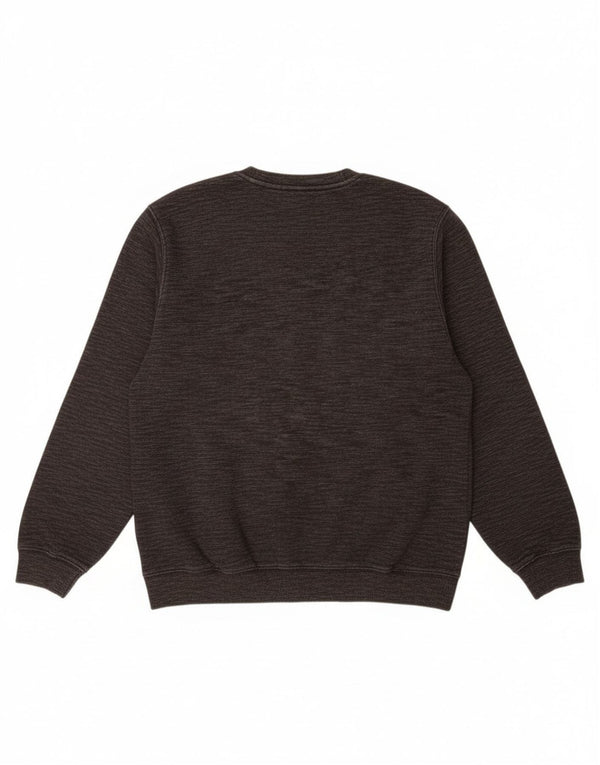 Campeão masculino gráfico moletom jumper XL cinza manchado