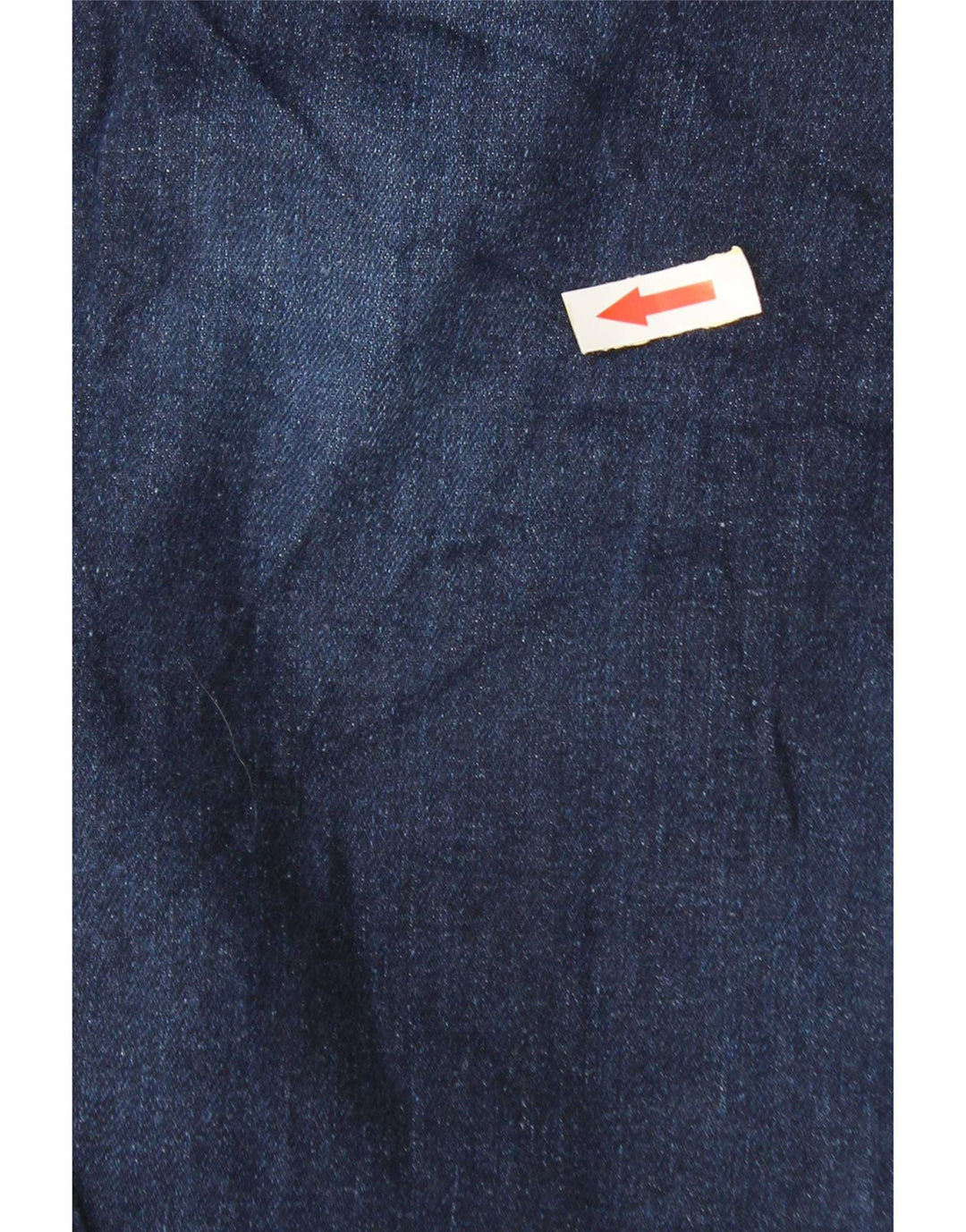 Jeans cônicos masculinos Marks & Spencer W44 L29 algodão azul marinho