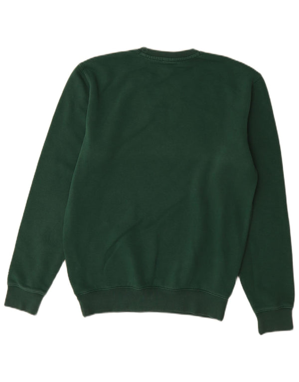 Champion masculino regular fit moletom jumper pequeno algodão verde