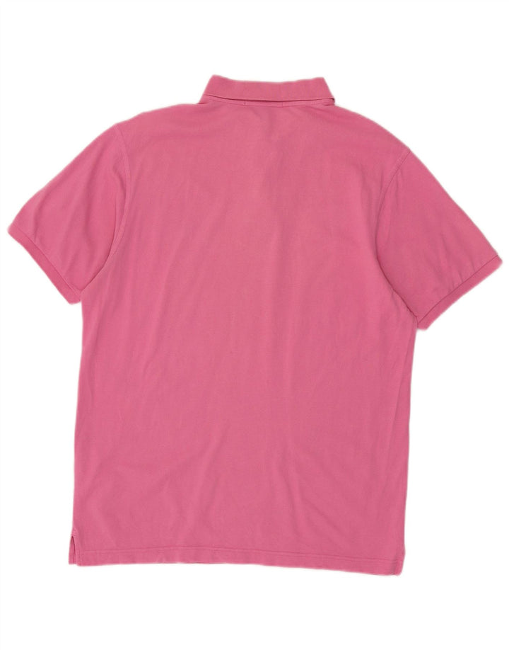 Camisa polo masculina Gant médio algodão rosa