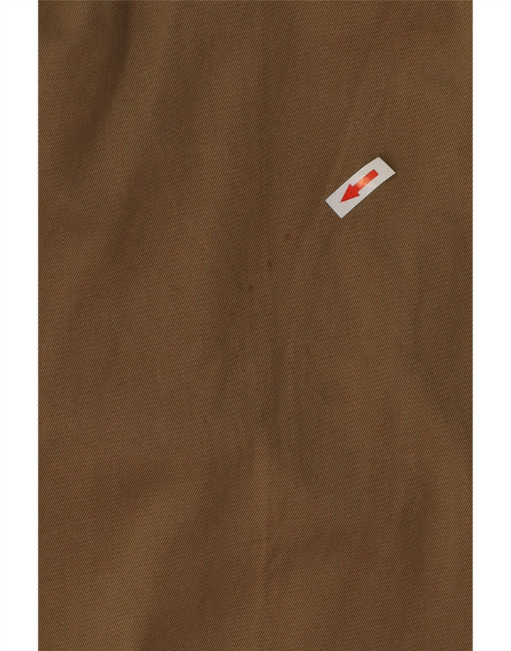 Calça masculina DOCKERS cáqui reta casual W34 L30 algodão bege