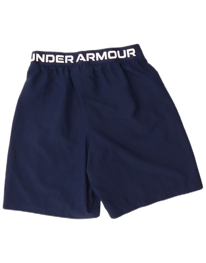 Under Armour Mens Graphic Sport Shorts Médio Azul Marinho Poliéster