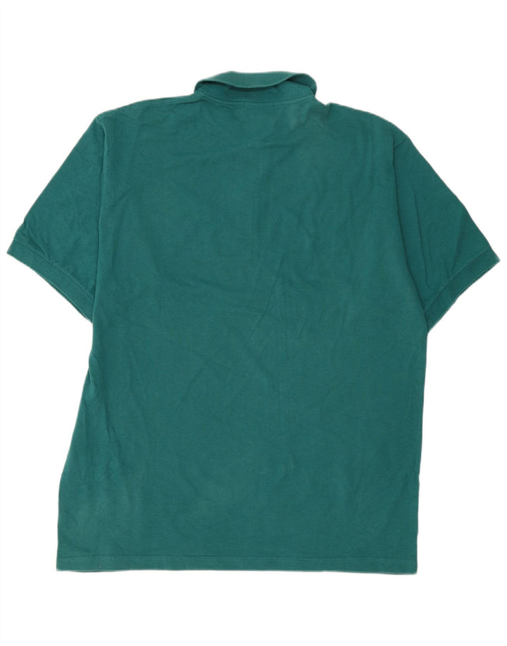Camisa pólo masculina Sergio Tacchini grande algodão verde