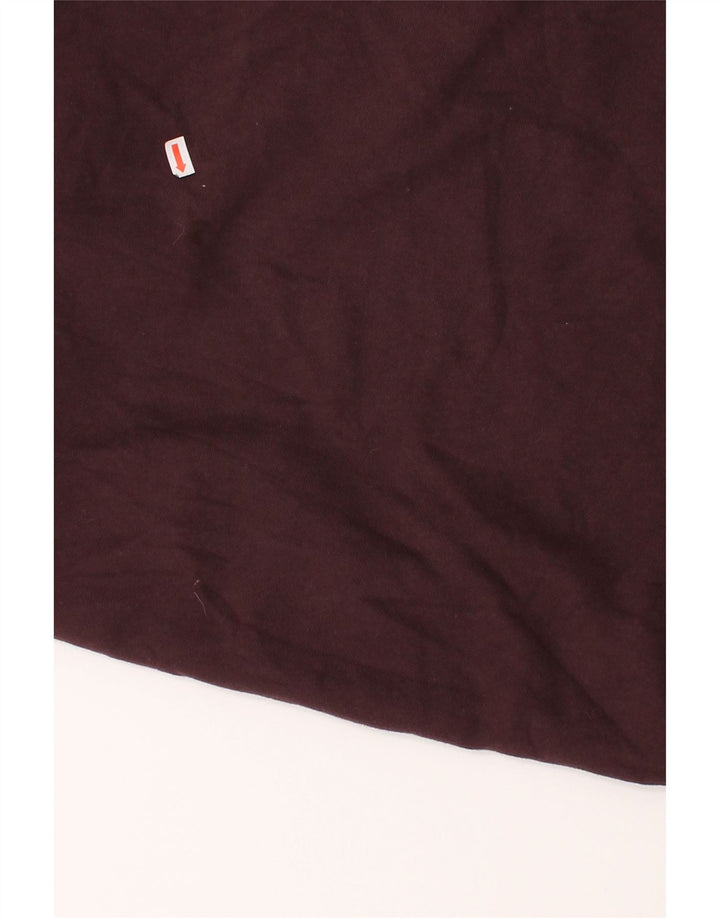 MARKS & SPENCER Mens Sweatshirt Jumper Medium Burgundy Cotton Vintage Marks & Spencer and Second-Hand Marks & Spencer from Messina Hembry 