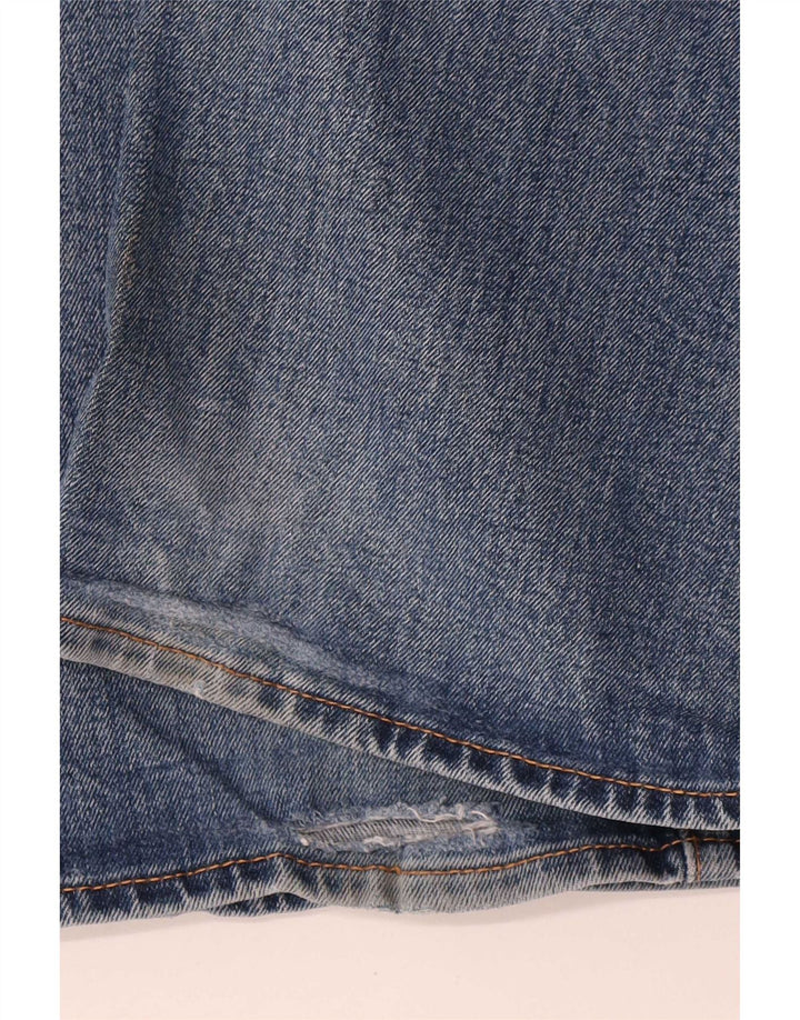 Levi's Masculino 514 Straight Jeans W36 L30 Azul Algodão