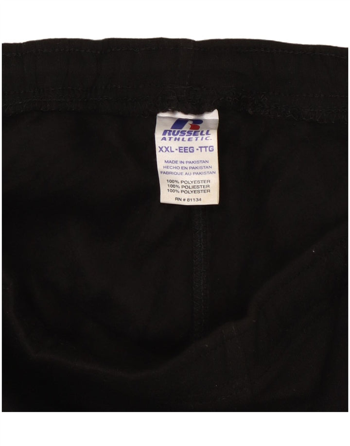 Calça de treino cargo masculina RUSSELL ATLÉTICA 2XL poliéster preto