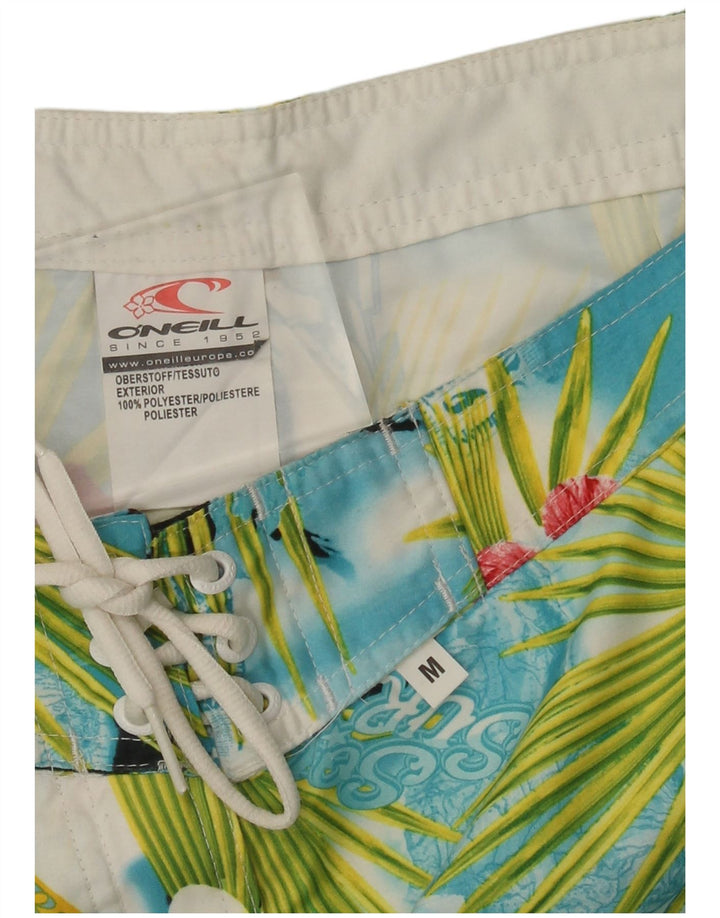 Shorts de natação feminino O'Neill gráfico UK 14 médio floral multicolorido