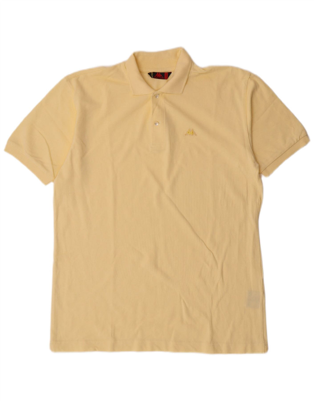 Camisa polo masculina Kappa XL algodão amarelo