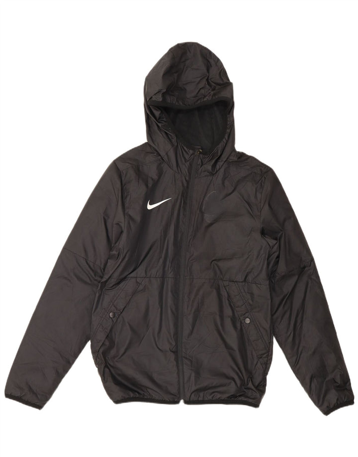 Jaqueta de chuva masculina Nike com capuz UK 36 pequena preta