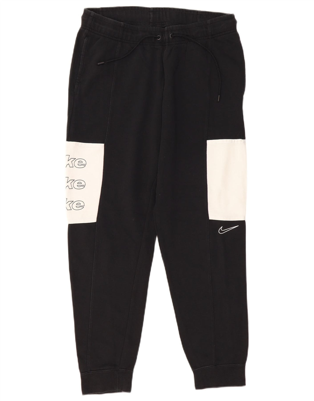 Calça esportiva masculina Nike Graphic Joggers médio preto colorblock