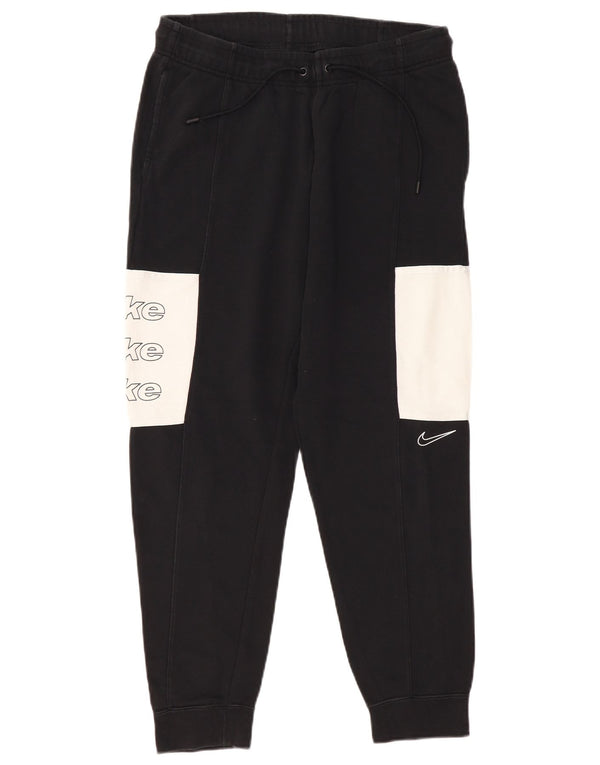 Calça esportiva masculina Nike Graphic Joggers médio preto colorblock