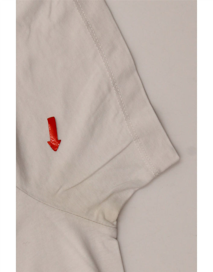 Camiseta masculina Tommy Hilfiger Top médio algodão branco