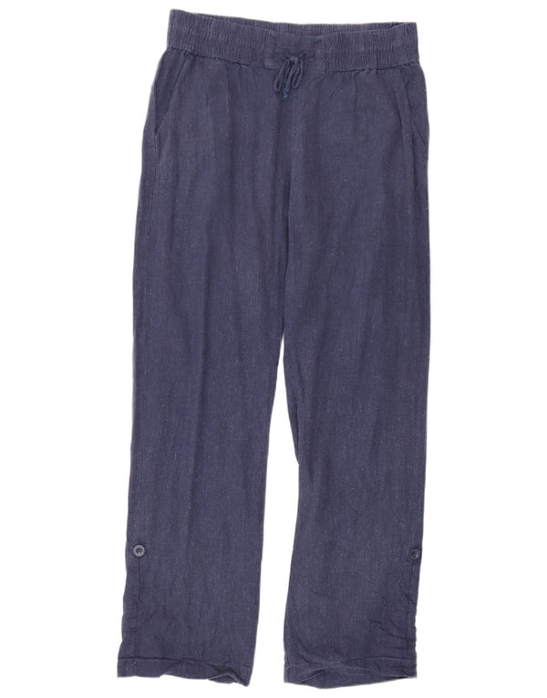 Calça Chino Feminina Mountain Warehouse UK 12 Médio W30 L31 Azul Marinho