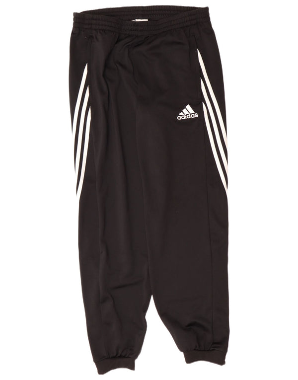 ADIDAS Mens Calças de treino Joggers Médio Preto Poliéster