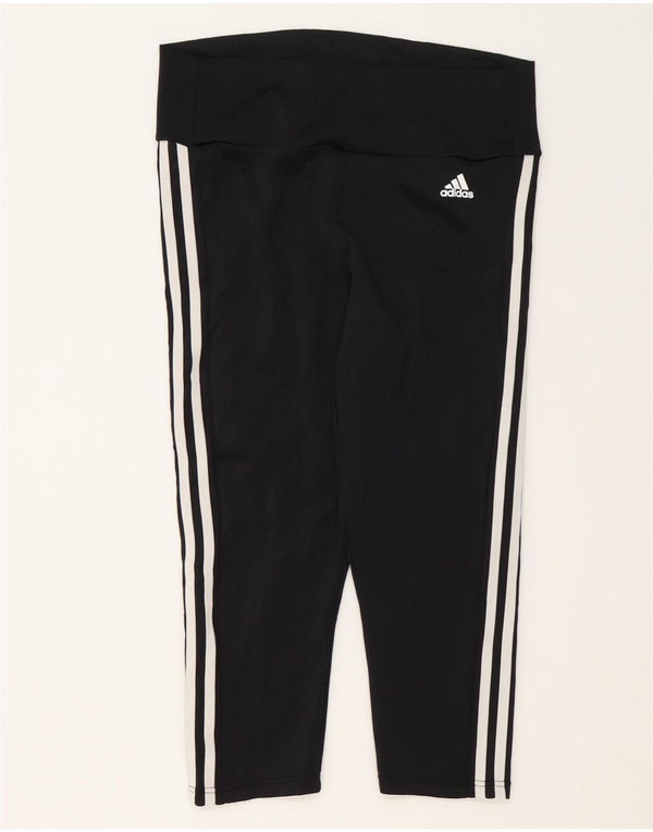 Leggings Adidas Aeroready Capri UK 16/18 Grande Poliéster Preto
