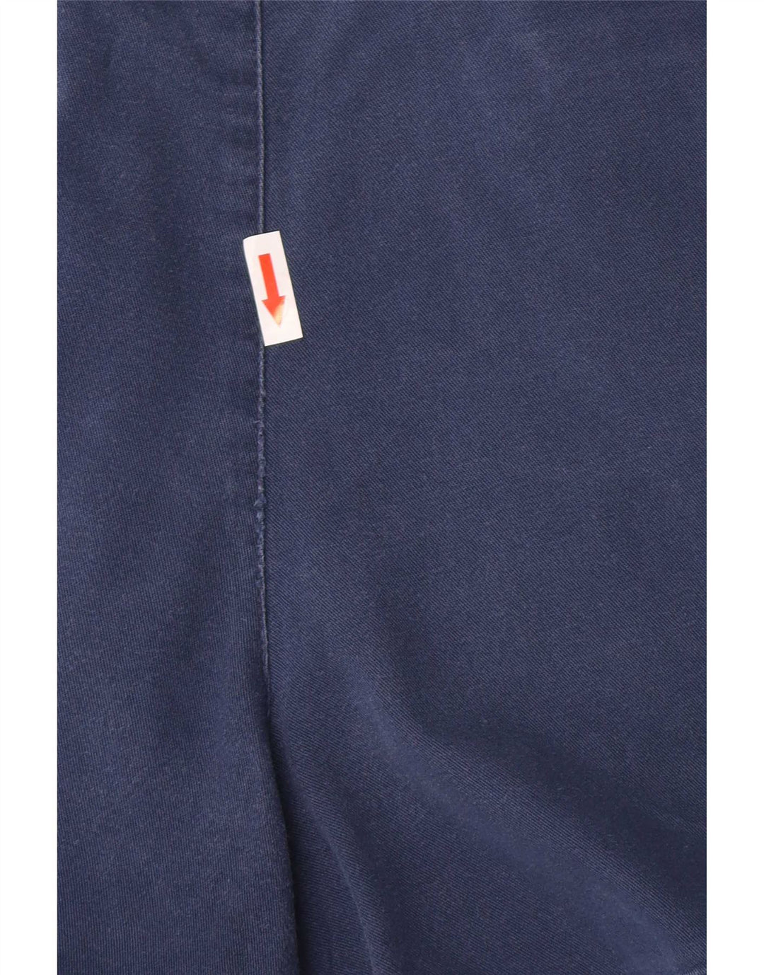 Shorts chino masculino Marks & Spencer Pegged W32 algodão azul marinho médio
