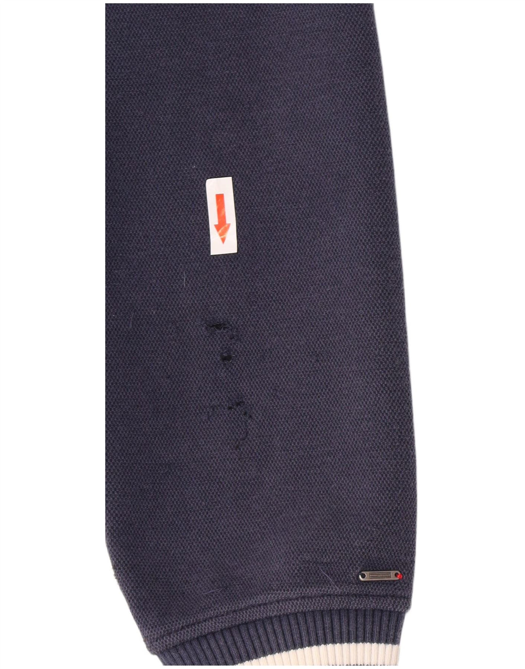 Jaqueta Tommy Hilfiger Feminina Oversized Varsity UK 10 Pequena Azul Marinho