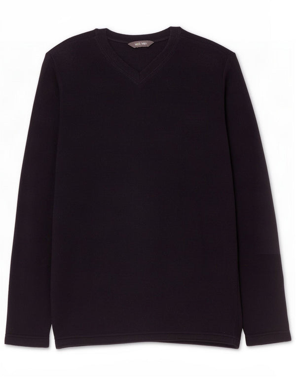 Marks & Spencer Mens Regular Fit Fleece Jumper Médio Poliéster Azul Marinho