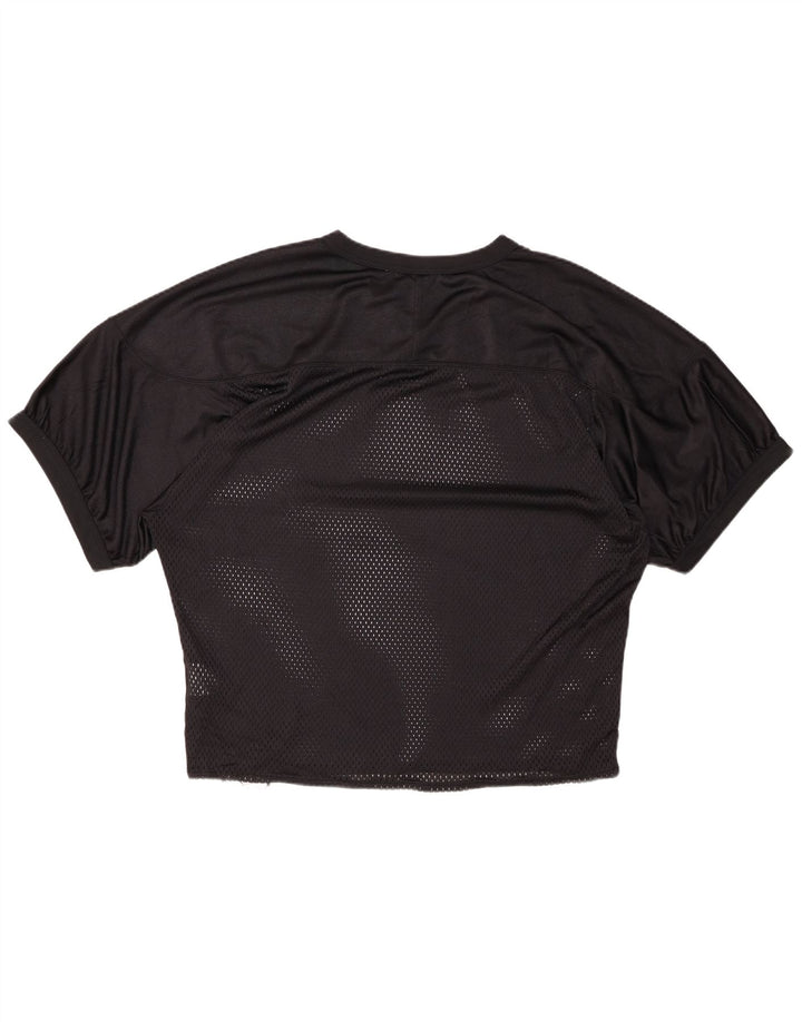 Camiseta masculina NIKE Top grande de nylon preto