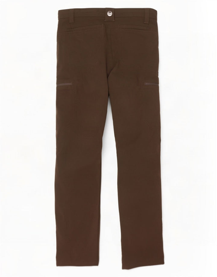 Calça cargo masculina Wrangler reta W32 L32 cáqui nylon