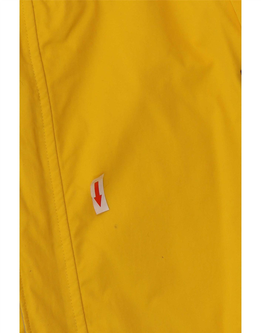Jaqueta de chuva masculina Nautica UK 42 XL amarelo nylon