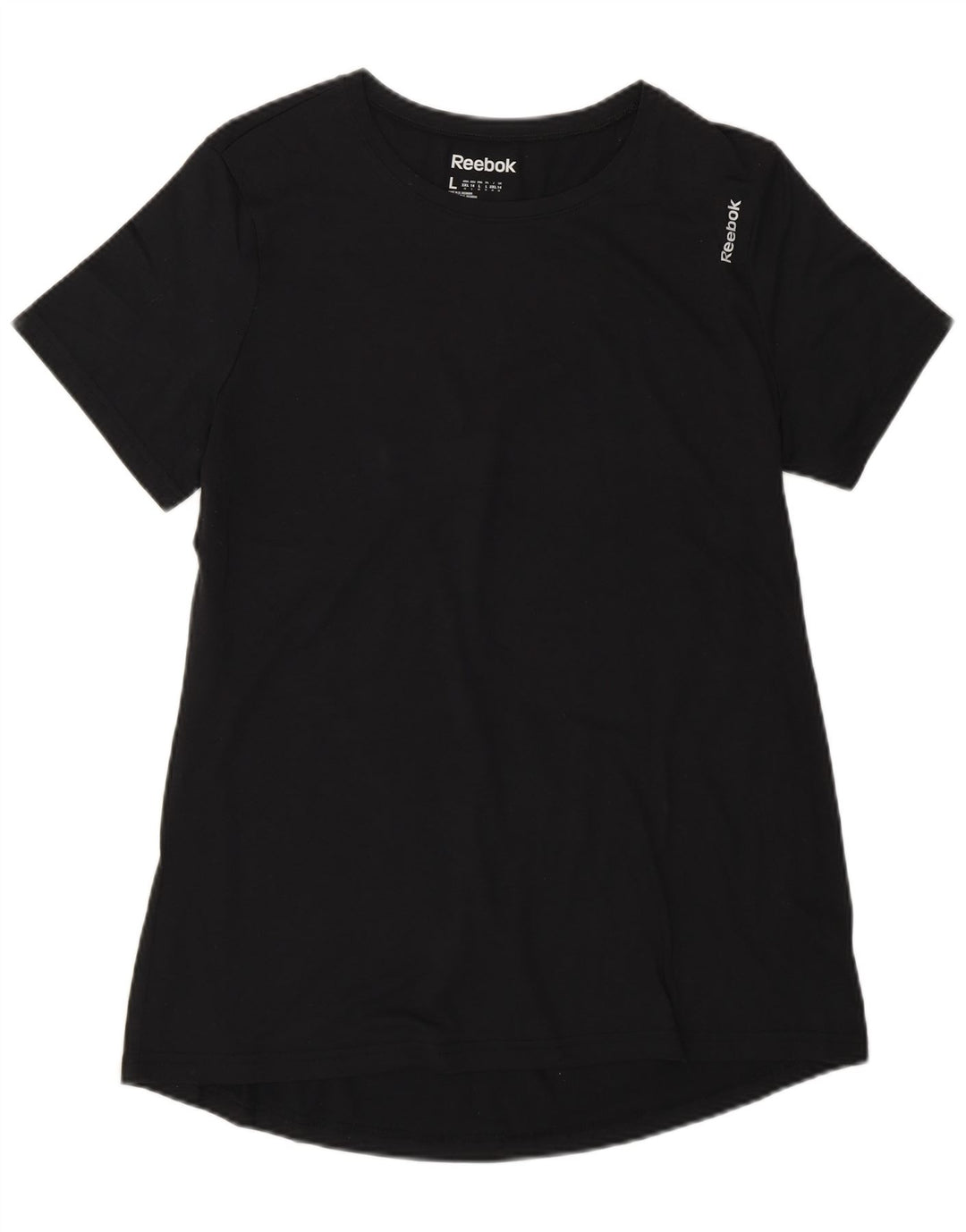 Camiseta Reebok Mulher Top UK 14 Médio Preto