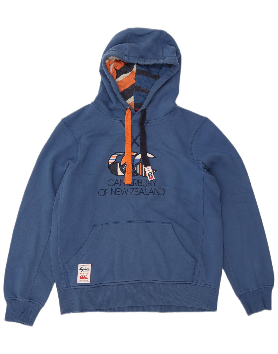 Suéter com capuz gráfico Uglies masculino Canterbury azul médio