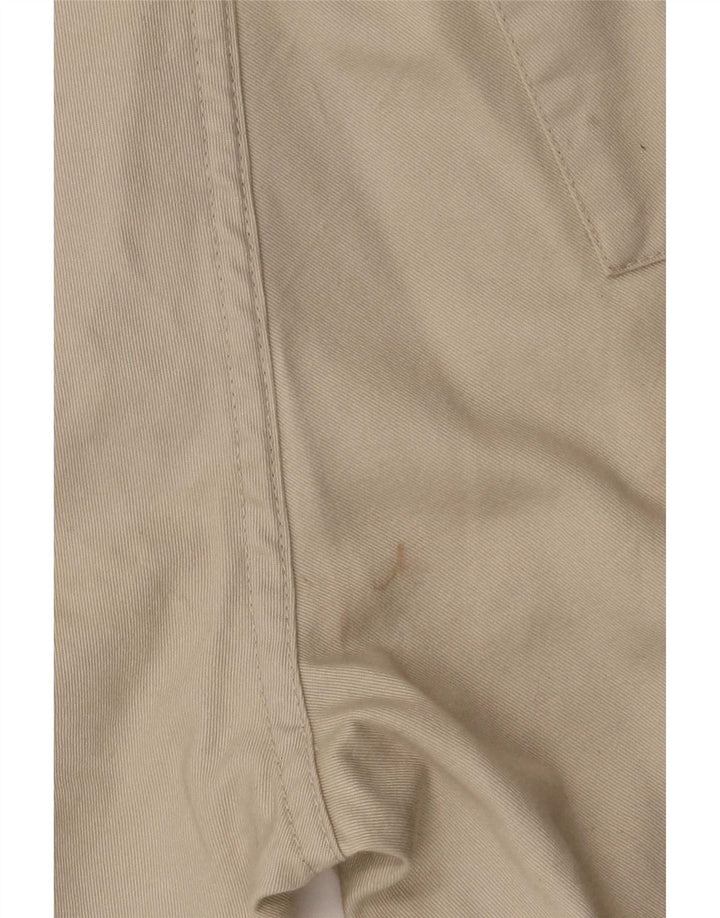Shorts cargo masculino vintage grande W30 bege