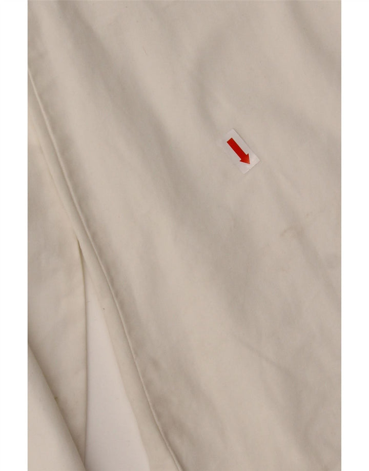 DIESEL Calça Chino Feminina Solta W28 L31 Algodão Branco