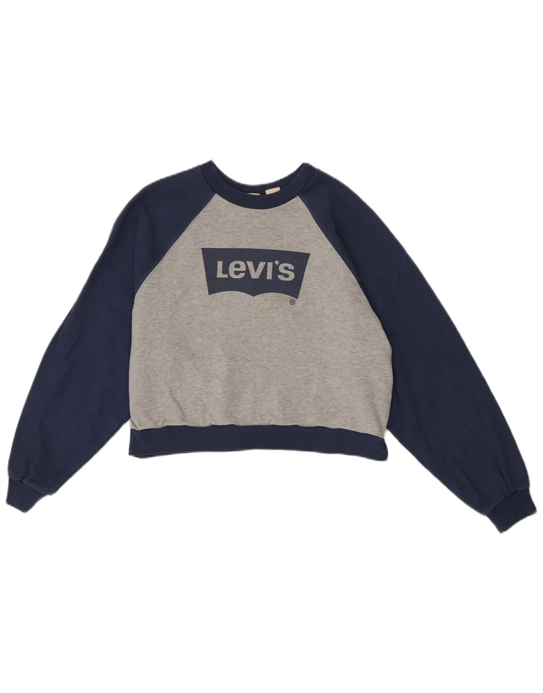 Suéter gráfico oversized feminino Levi's Reino Unido 10 pequeno cinza