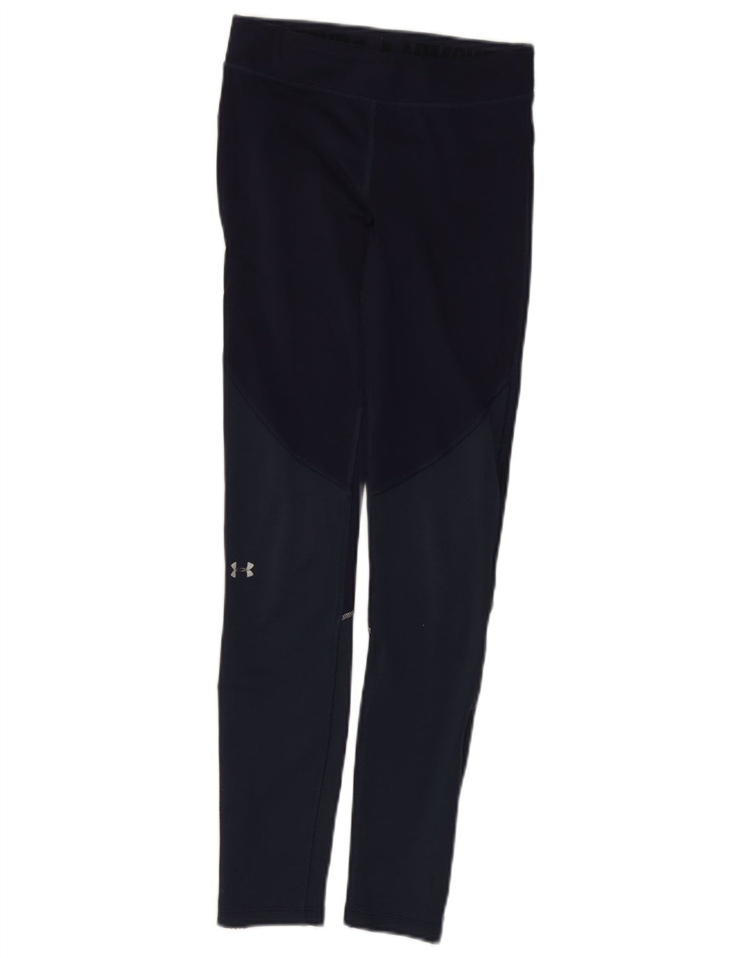 Leggings femininas Under Armour UK 4 XS azul marinho colorblock poliéster