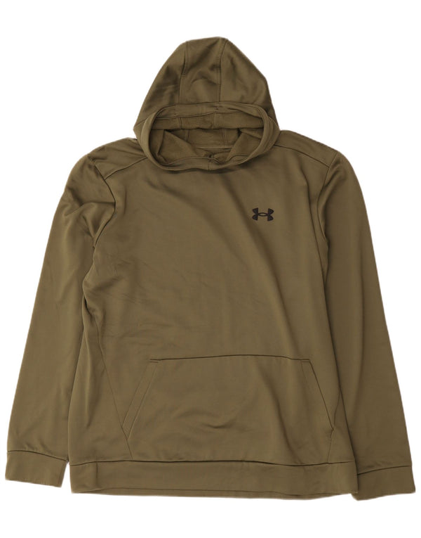 Jumper com capuz masculino Under Armour 2XL cáqui