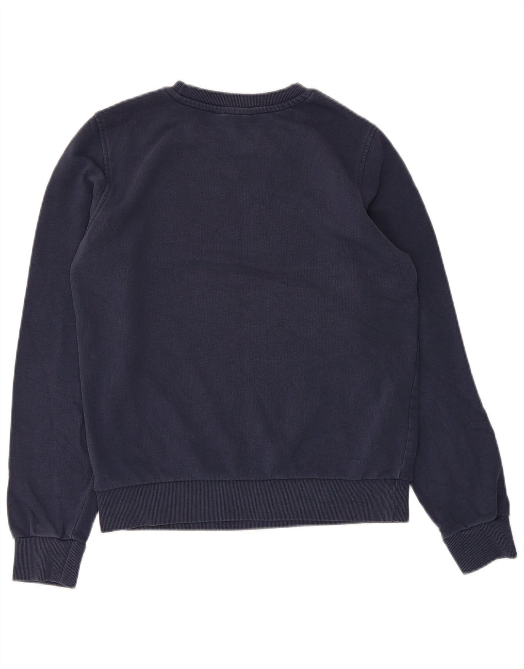 Suéter feminino Marks & Spencer UK 8 pequeno algodão azul marinho