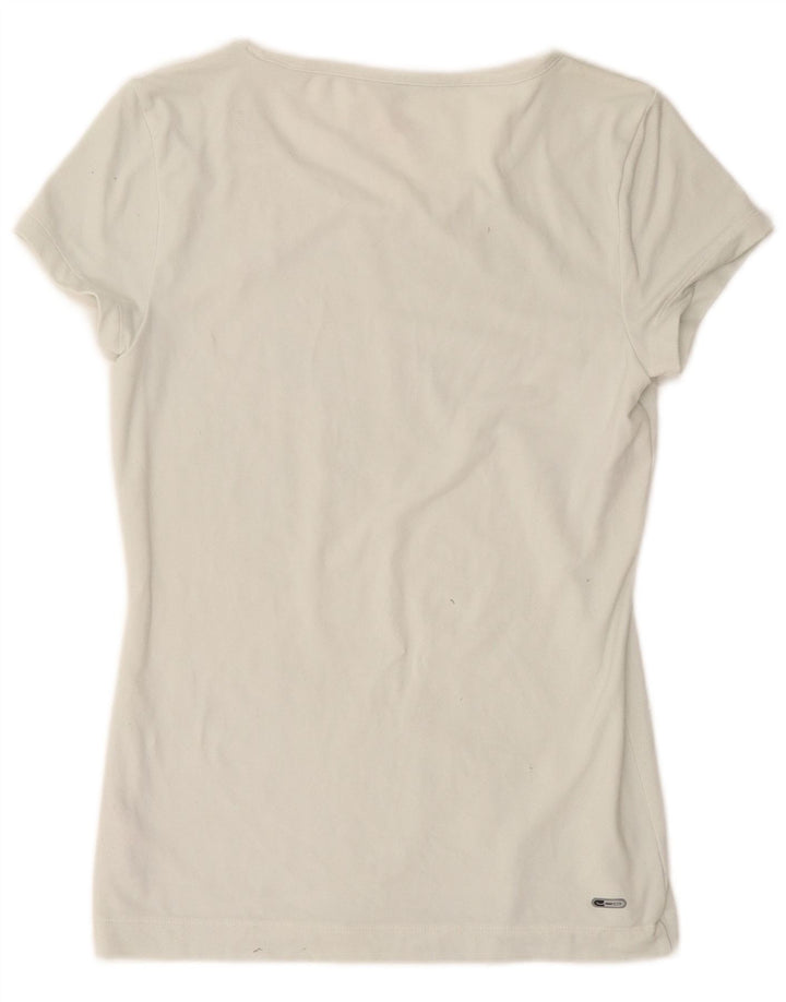 Camiseta feminina PUMA UK 14 grande nylon branco