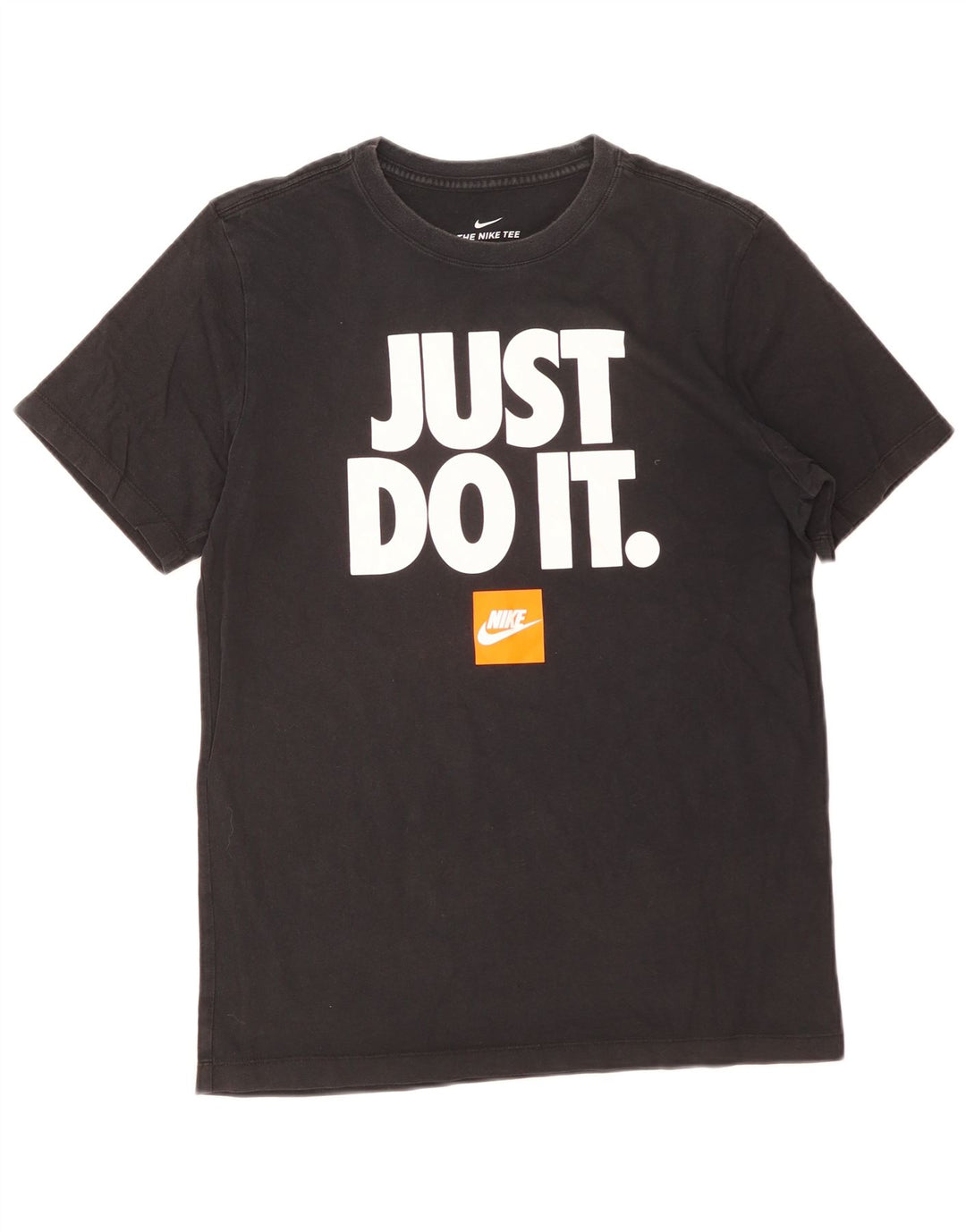 Camiseta Nike masculina gráfica Top médio algodão preto
