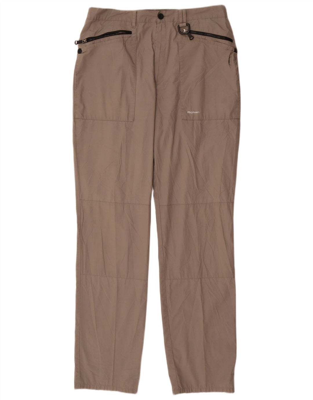 Rohan Mens Caminhadas Calças Cargo W34 L32 Poliéster Bege