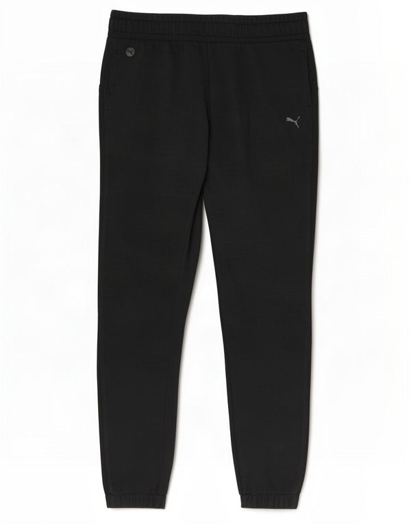 Calça de treino feminina Puma Joggers UK 16 grande algodão preto