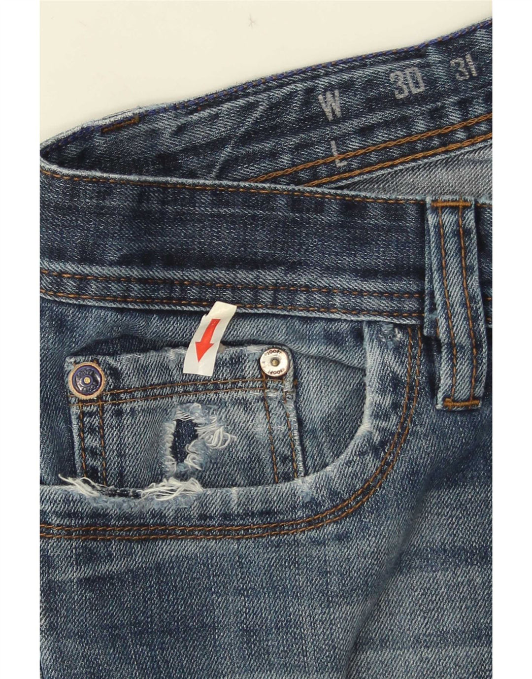 Calça jeans reta masculina Joop W34 L32 azul