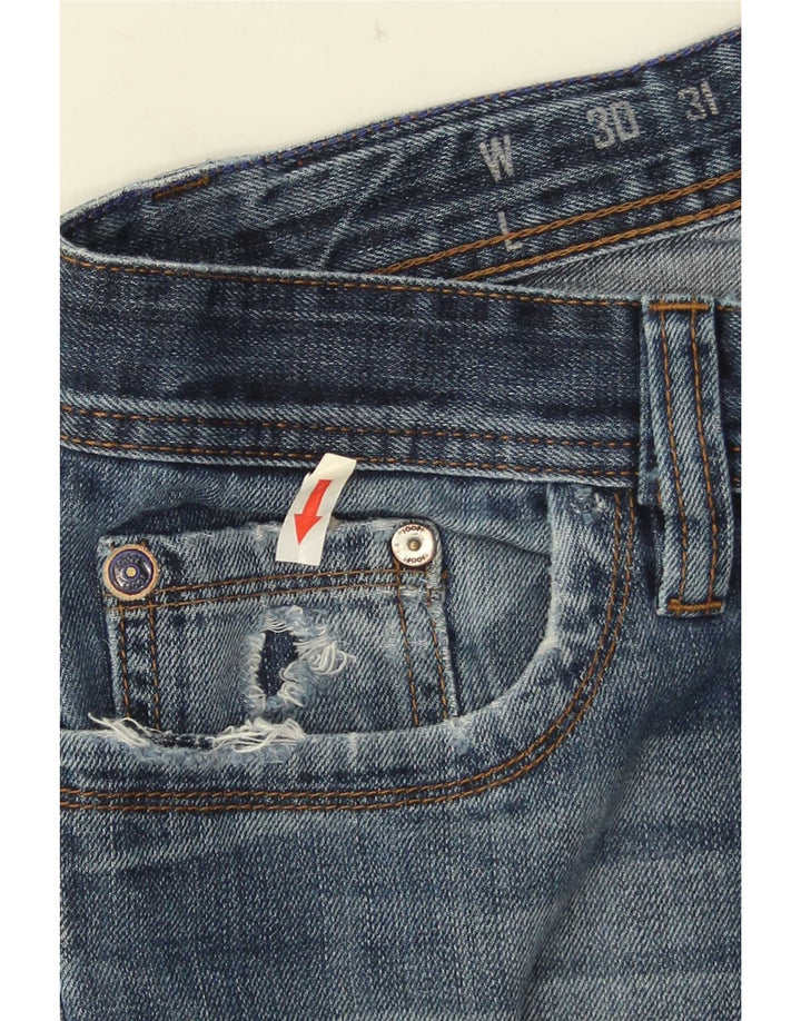 Calça jeans reta masculina Joop W34 L32 azul