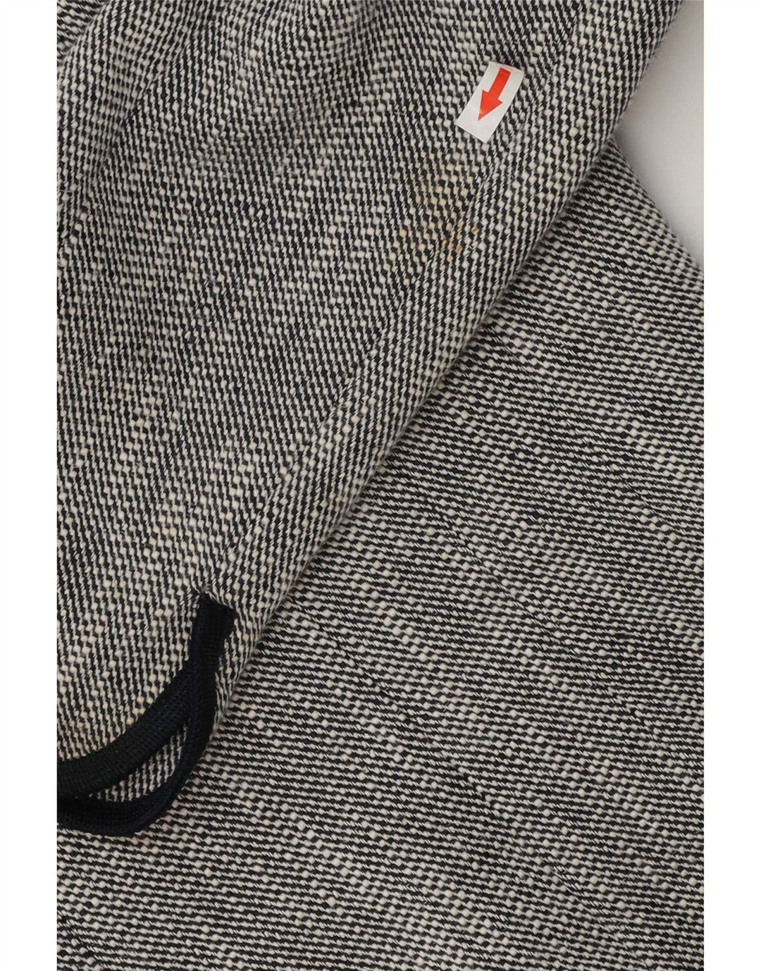 Jaqueta blazer feminina Hobbs com 2 botões Reino Unido 10 pequeno algodão azul marinho