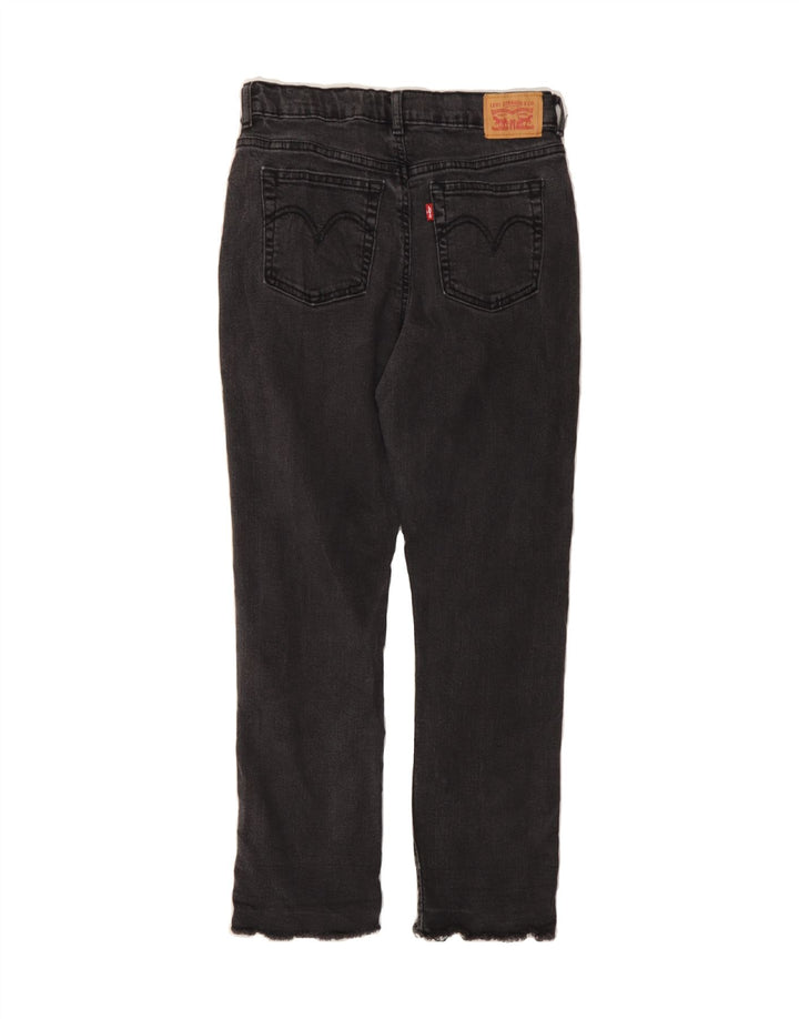 LEVI'S Girls Straight Jeans 15-16 Years W26 L25 Grey Cotton Vintage Levi's and Second-Hand Levi's from Messina Hembry 