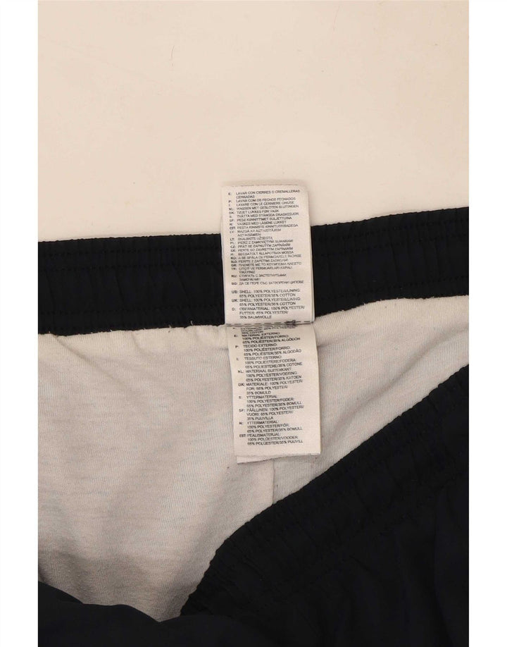 Adidas Mens Treino Calças Joggers Médio Azul Marinho Poliéster