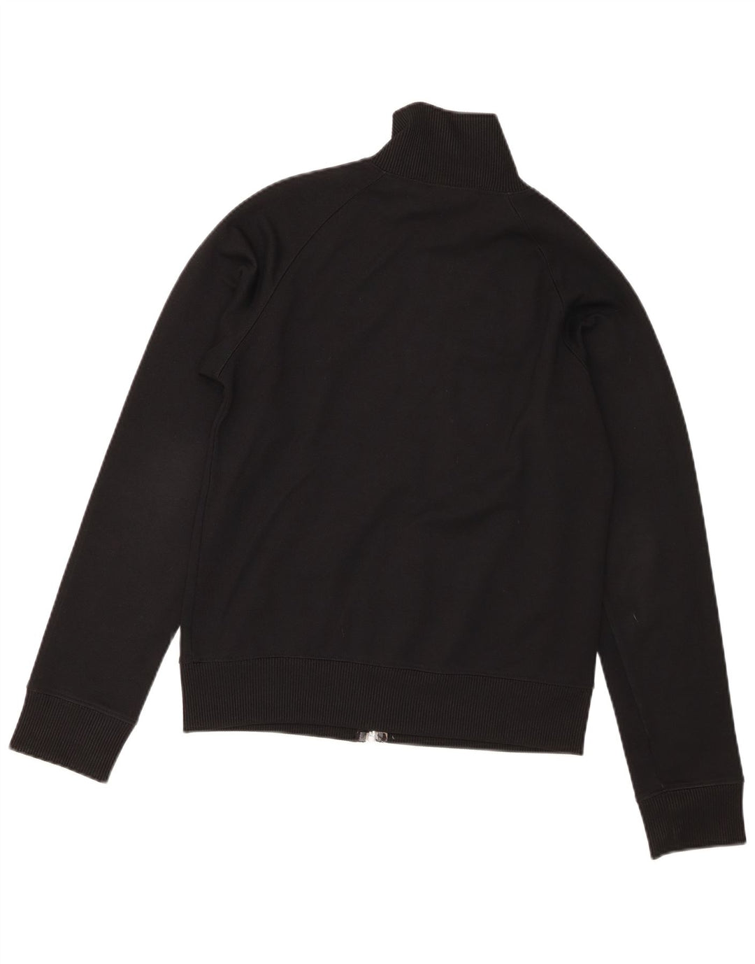 Carhartt Womens Tracksuit Top Jacket UK 14 Médio Preto Poliéster