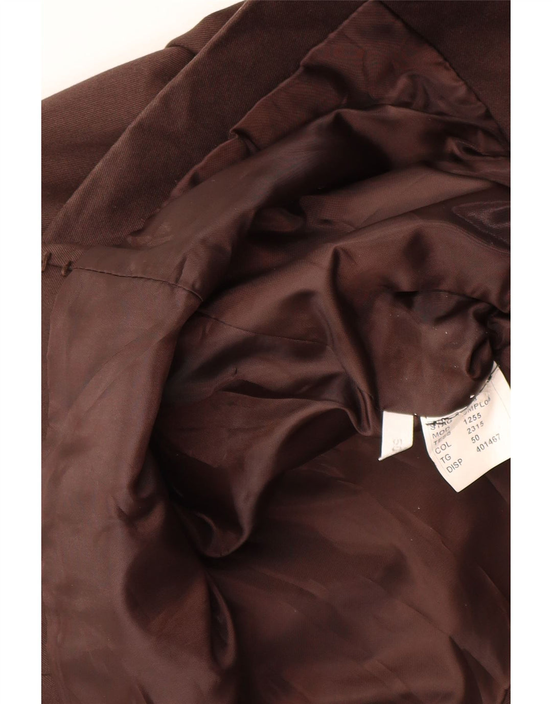 Jaqueta Blazer Masculina Iceberg com 3 Botões IT 50 Viscose Marrom Grande