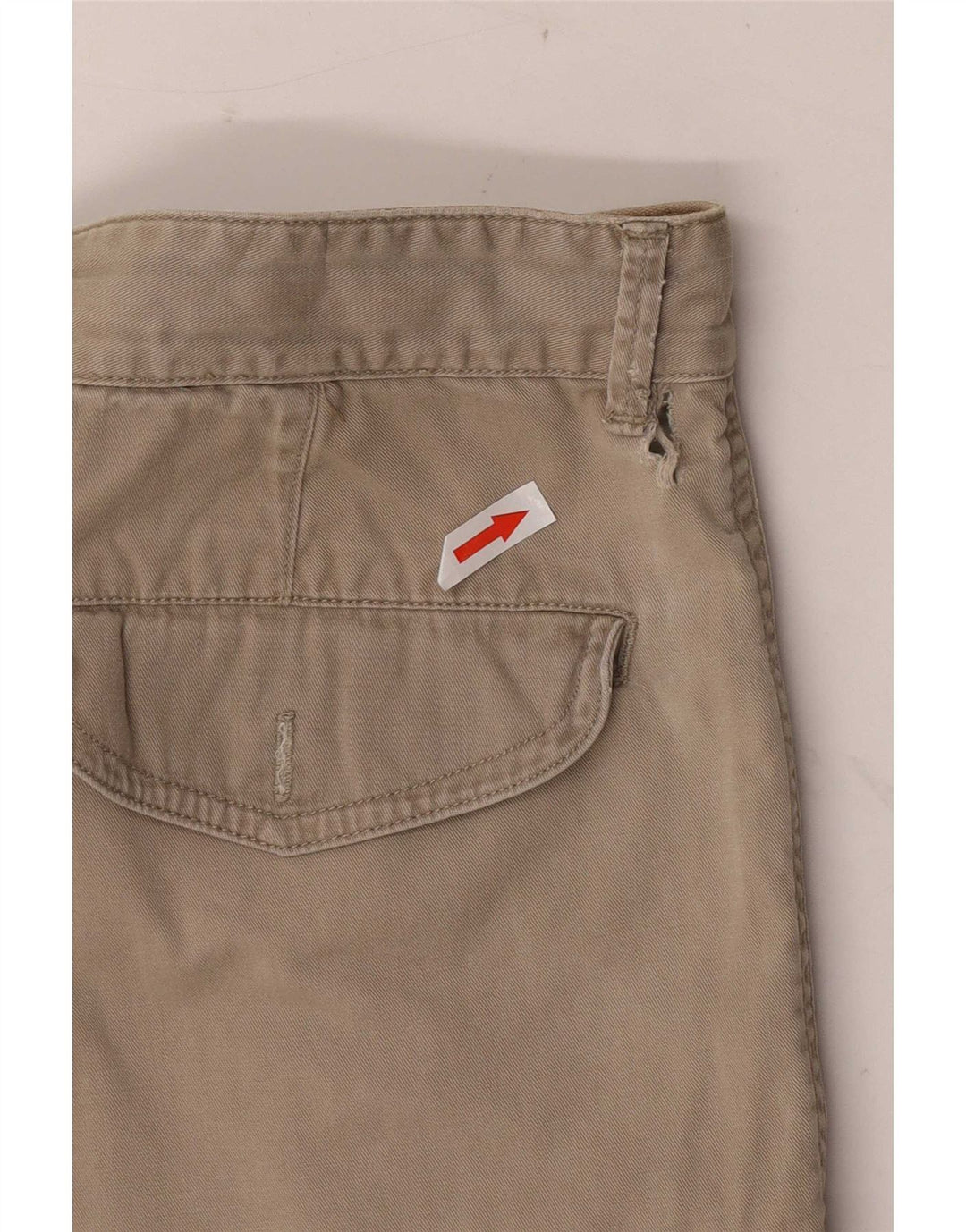 Shorts Chino Masculino Pegged da Gap W34 Grande Algodão Bege