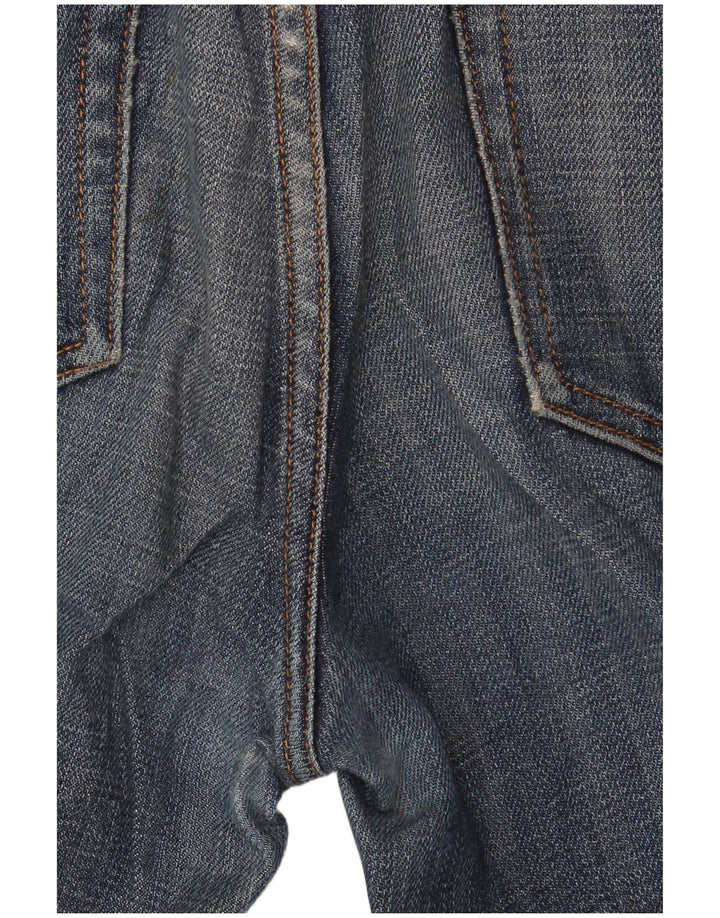 J. Crew Jeans feminino Matchstick Slim W28 L32 algodão azul marinho