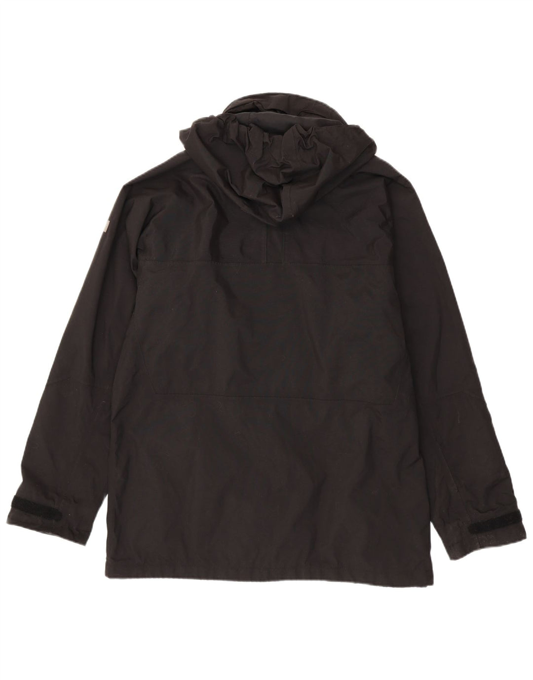 Jaqueta de chuva masculina HELLY HANSEN com capuz Reino Unido 38 nylon preto médio
